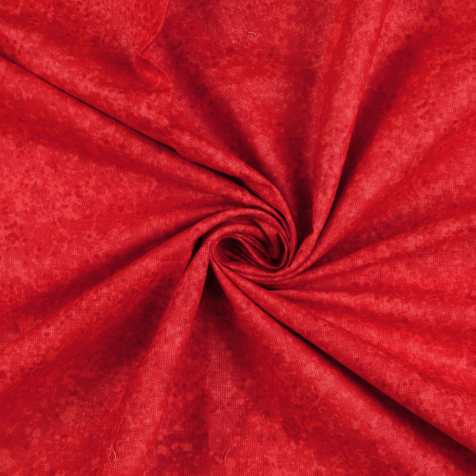 Baumwoll Cretonne Kleckse Joelle, rot