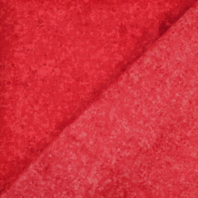 Baumwoll Cretonne Kleckse Joelle, rot