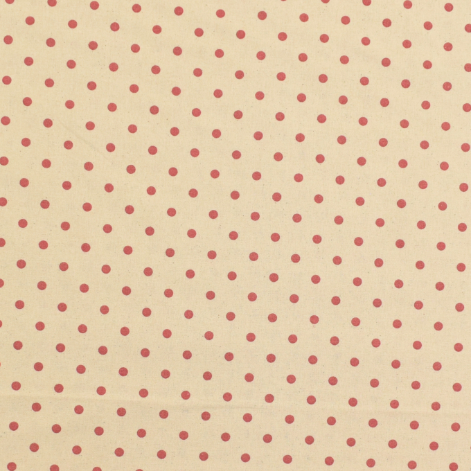 Baumwoll Cretonne Little Dots, altrosé