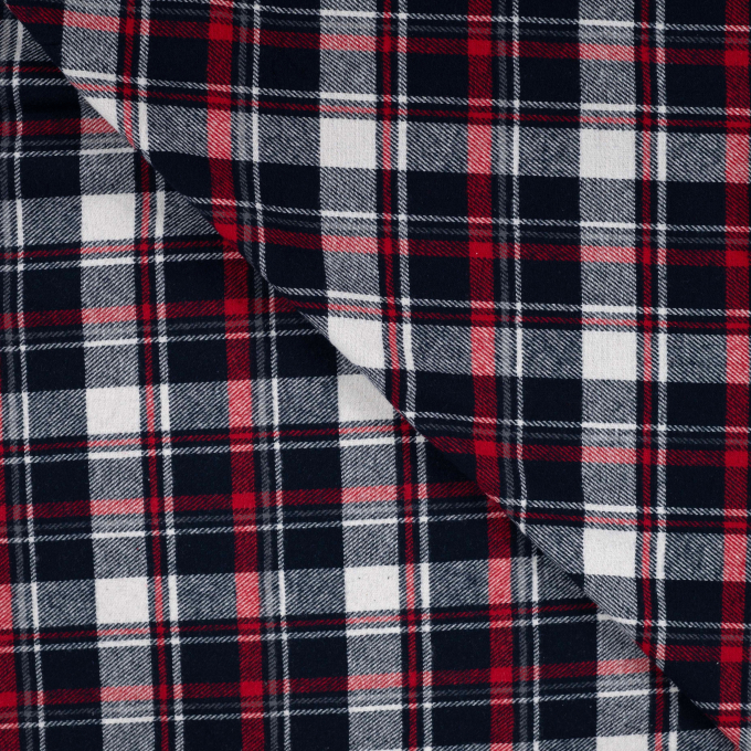 Baumwoll Flanell Kathi, dunkelblau