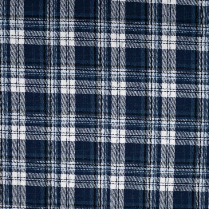Baumwoll Flanell Kathrin, marine