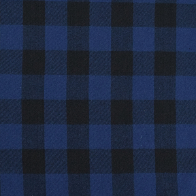 Katoenen flanel Kiara, donkerblauw