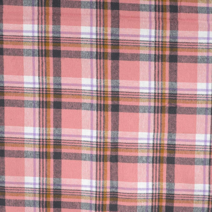 Cotton flannel Kira, pink