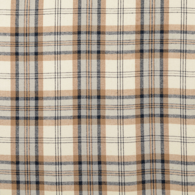 Katoenen flanel Squares, marineblauw