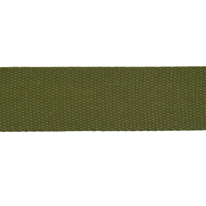 Katoenen tassenband 40 mm, kaki