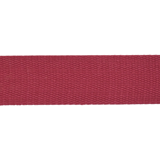 Katoenen tassenband 40 mm, rood
