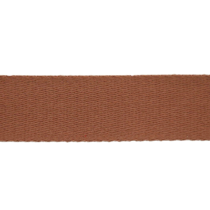 Katoenen tassenband uni oudrosé 38 mm