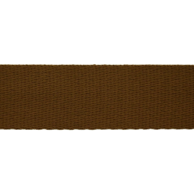 Sangle anse de sac bandoulière 3,8cm, coton & polyéthylène, chamois