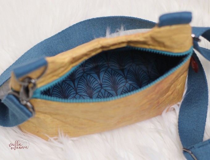 Baumwoll-Gurtband uni jeansblau 38 mm
