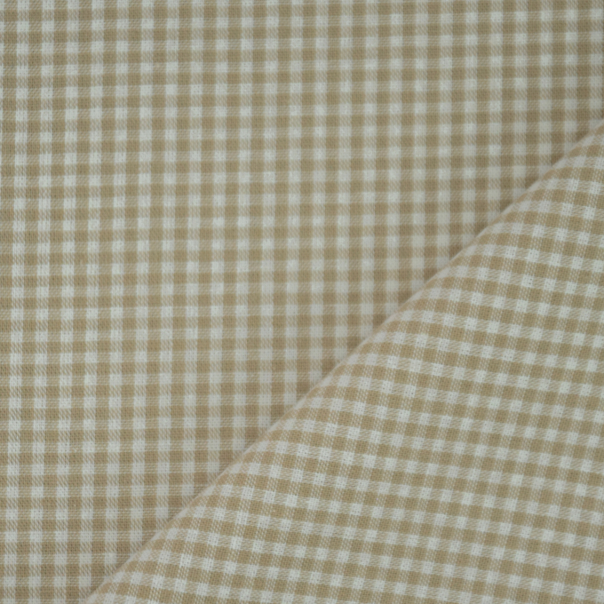 Baumwoll-Karo Zefir 0,25 cm beige
