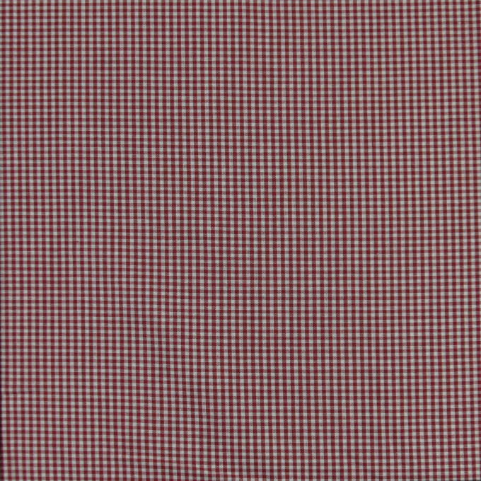 Baumwoll-Karo Zefir 0,25 cm bordeaux
