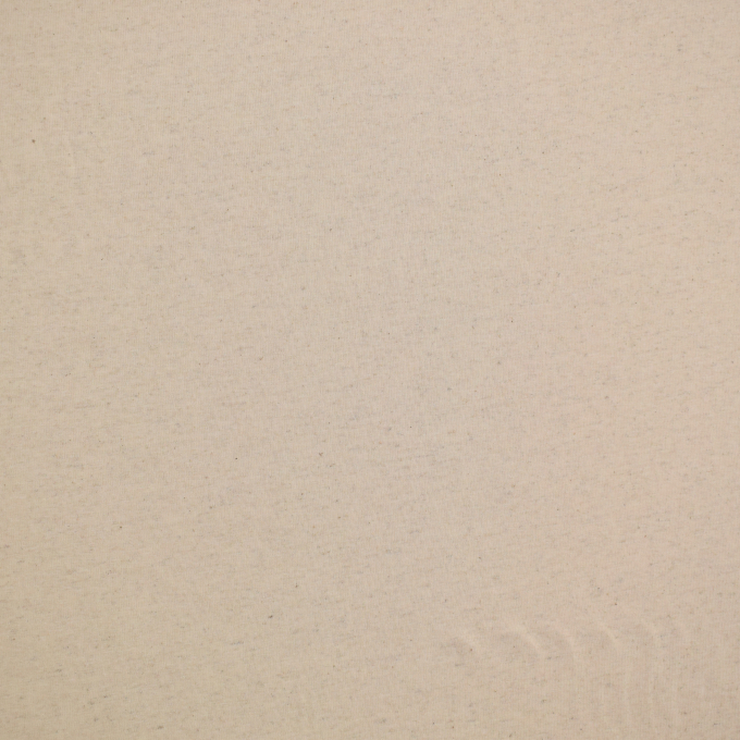 Tissu jersey de coton lin, naturel