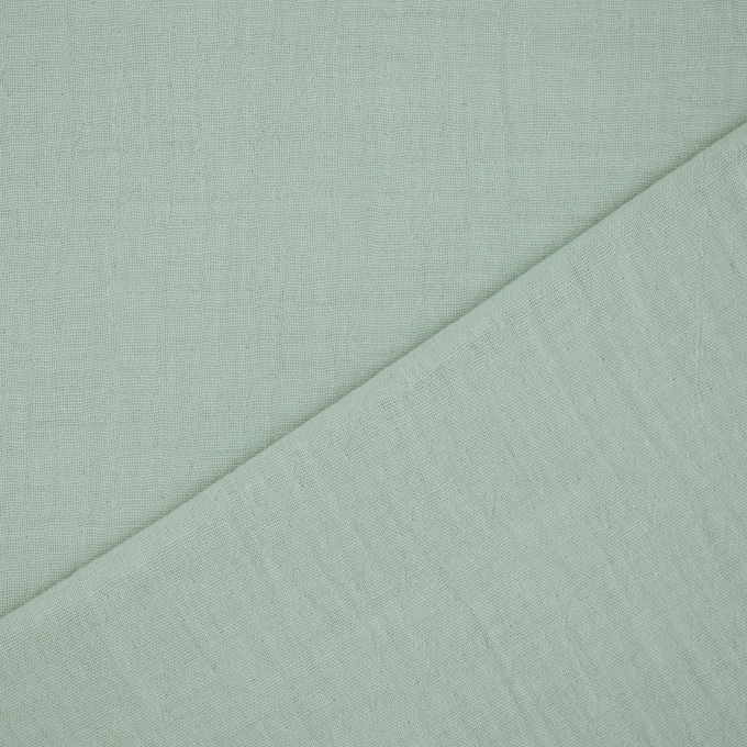 Tissu double gaze de coton, 280cm, menthe