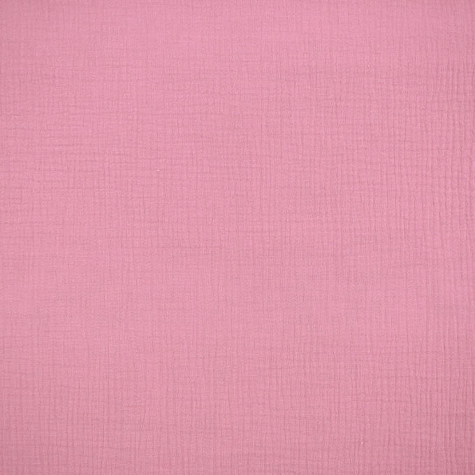Katoenen mousseline double gauze, oud rosé