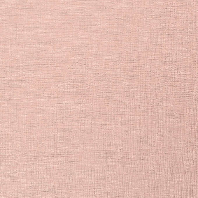 Katoenen mousseline linnenlook, oudrosé