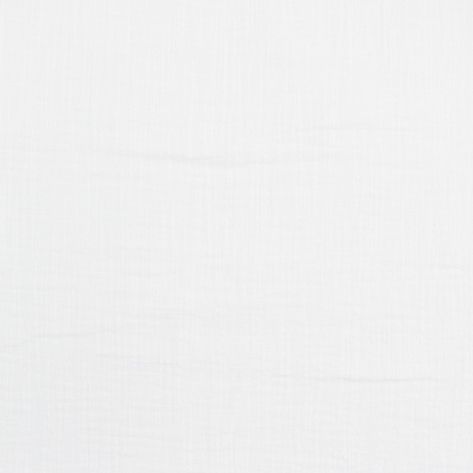 Katoenen mousseline linnenlook, wit