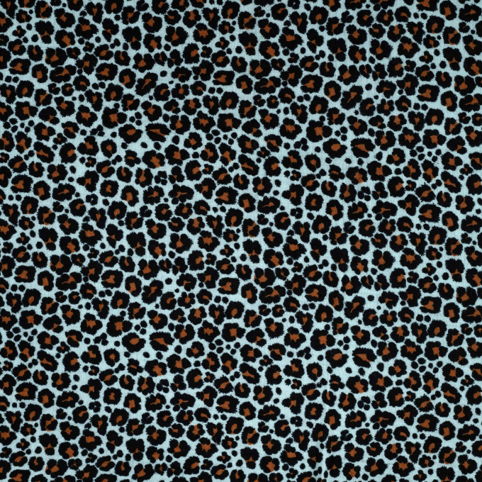 Baumwoll Musselin Mini Leo, mint