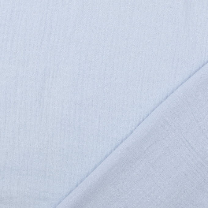 Baumwoll Musselin Uni, babyblau