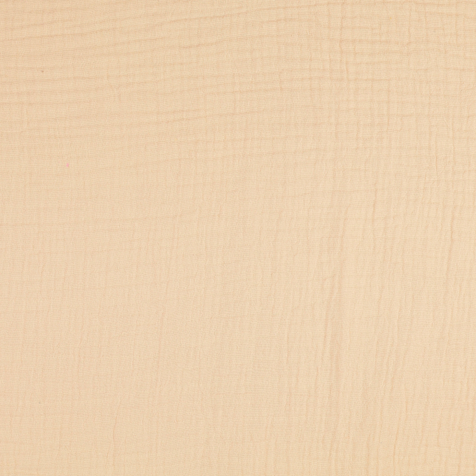 Baumwoll Musselin Uni, beige