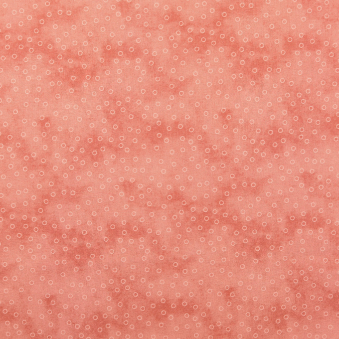 Katoenen stof big dots, rosé
