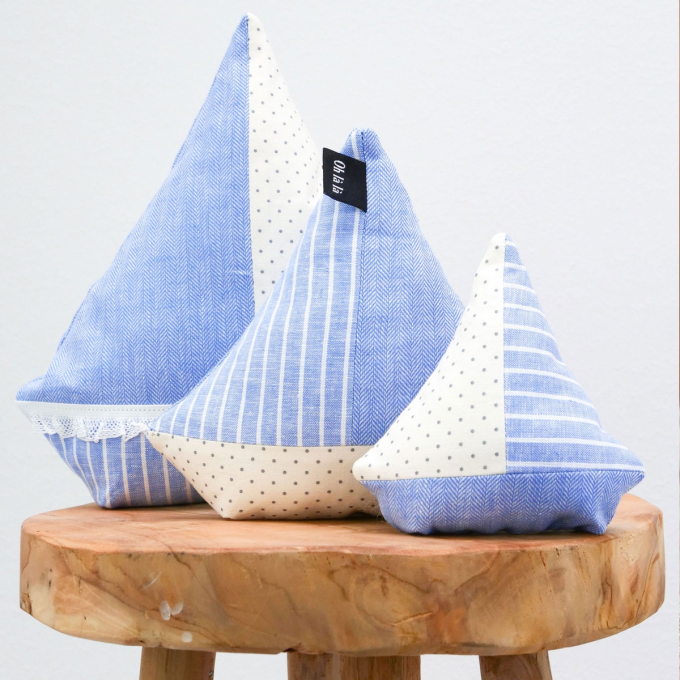 Katoen Cottage dots, gebroken wit, grijs