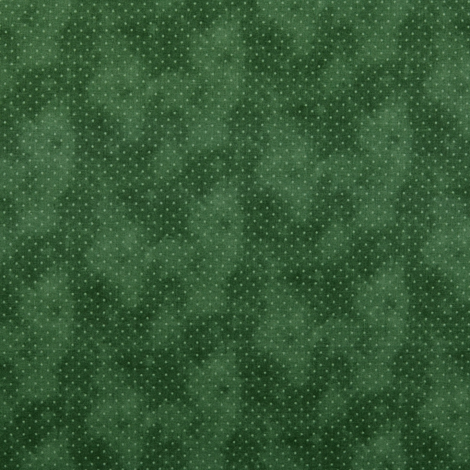 Katoenen stof small dots, groen