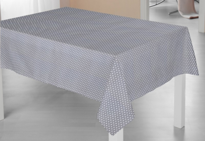 Tissu en coton Étoiles , gris
