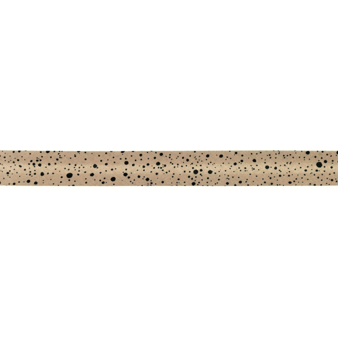 Cotton bias Spots 20mm, taupe