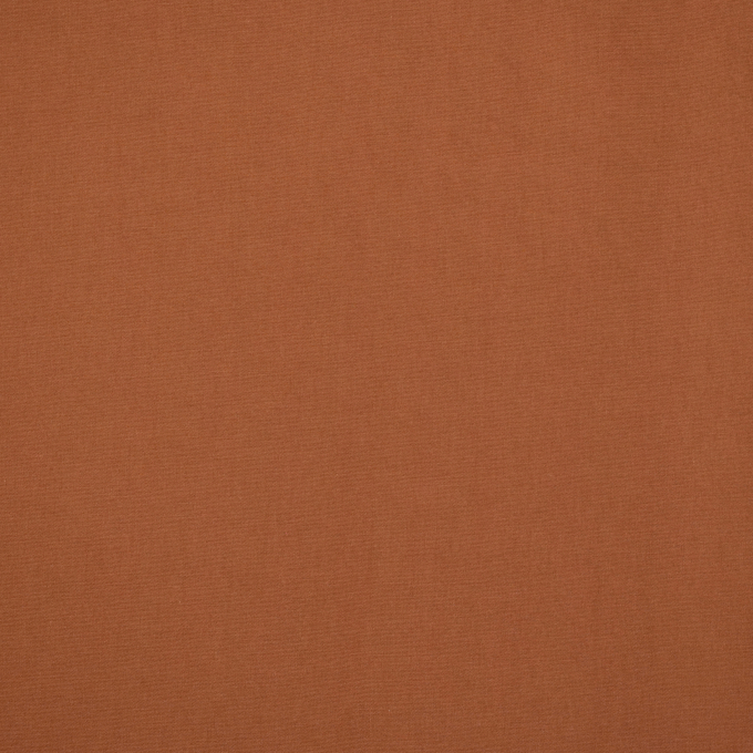 Cotton fabric stretch poplin paper touch, rust