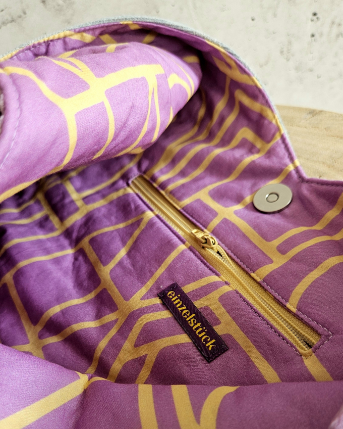 Tissu voile de coton Nerida Hansen Town, lilas