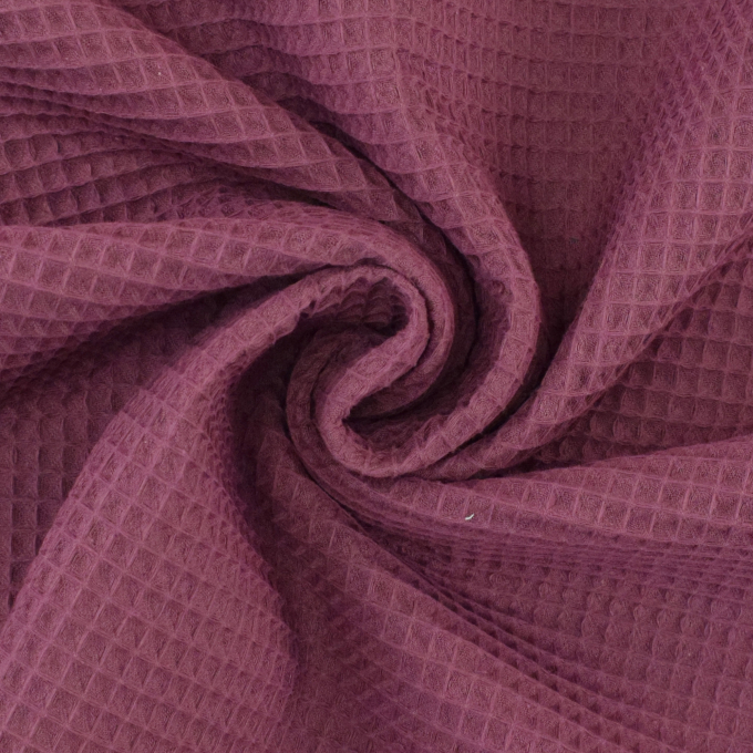Tissu nid d'abeille gaufré, baie