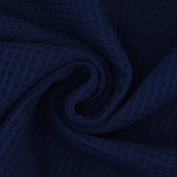 Wafeldoek, donkerblauw