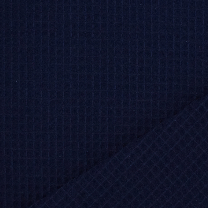 Wafeldoek, donkerblauw