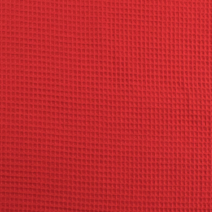 Wafeldoek, rood