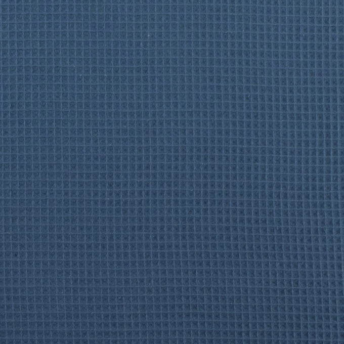 Tissu nid d'abeille gaufré, bleu pigeon