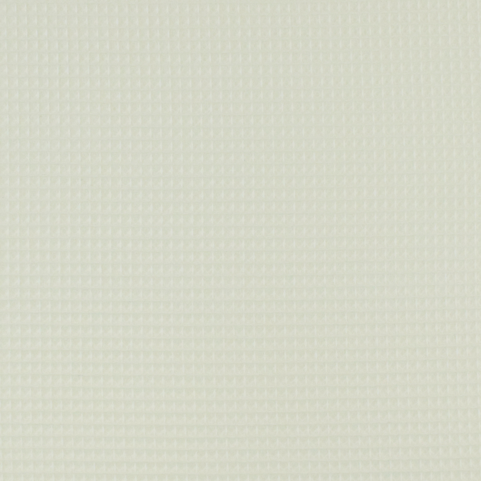 Tissu nid d'abeille gaufré, blanc cassé