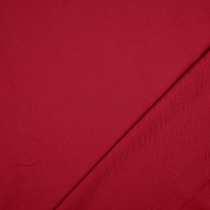 Tissu coton cretonne, bordeaux