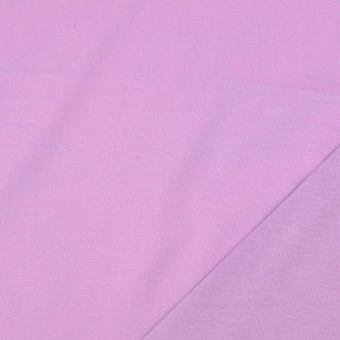 Tissu coton cretonne, lilas clair