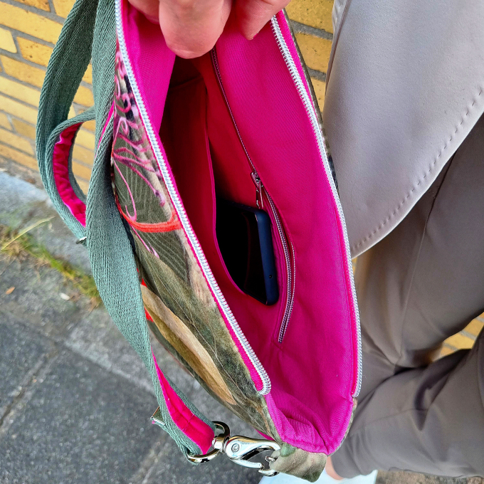 Baumwollfahnentuch, pink