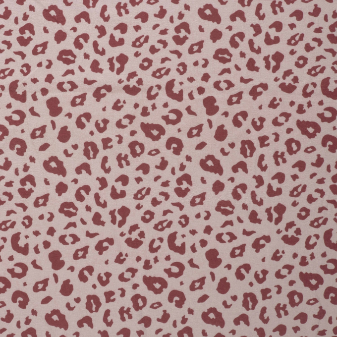 Baumwollflanell Leo Spots, rosa