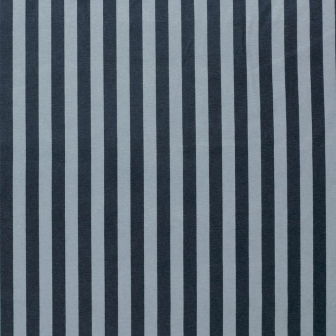Baumwollflanell Stripes, blau