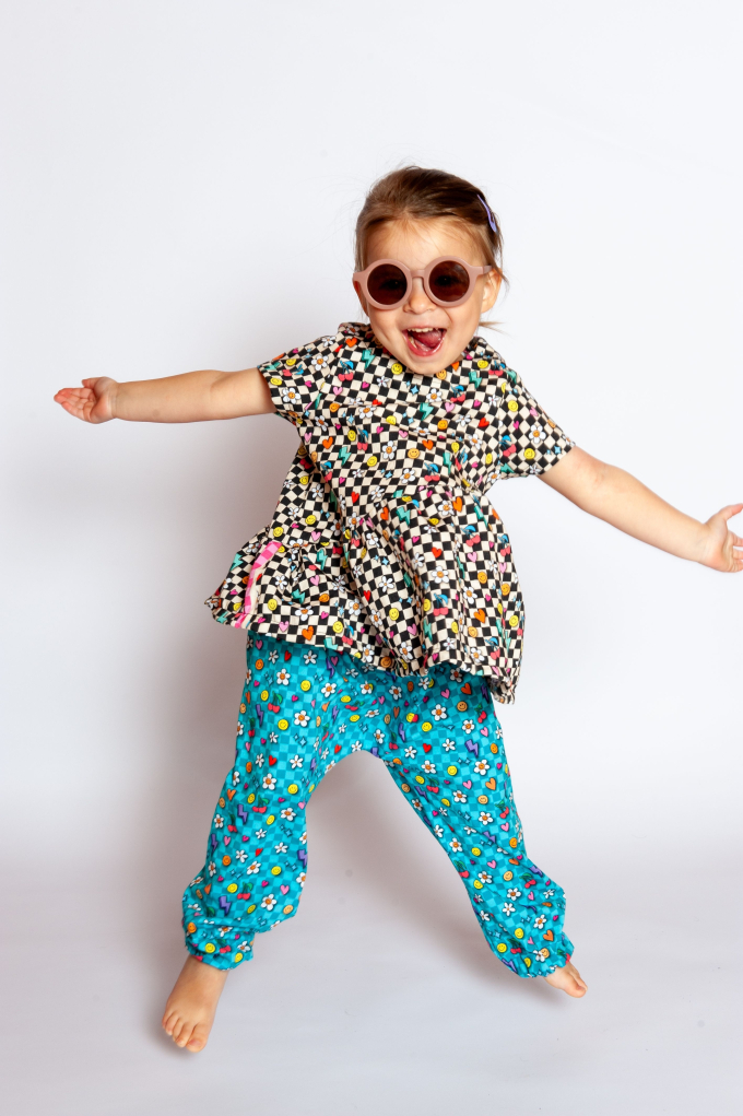 Katoenjersey Albstoffe Hamburger Liebe Choose your Vibe Be You, turquoise