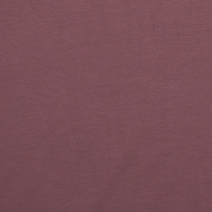 Tissu jersey de coton uni Emma, vieux lilas