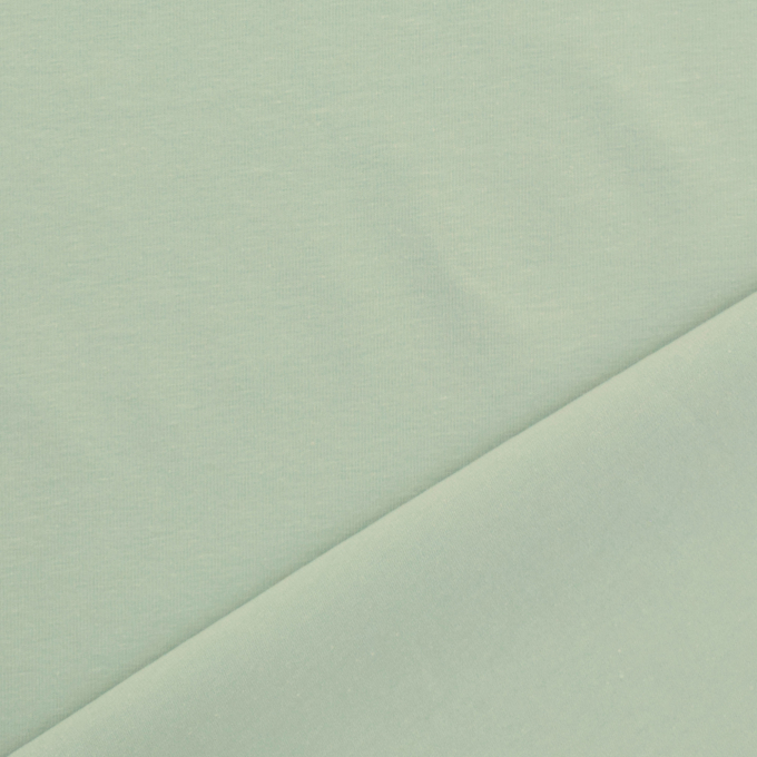 Tissu jersey de coton uni Emma, bleu pastel