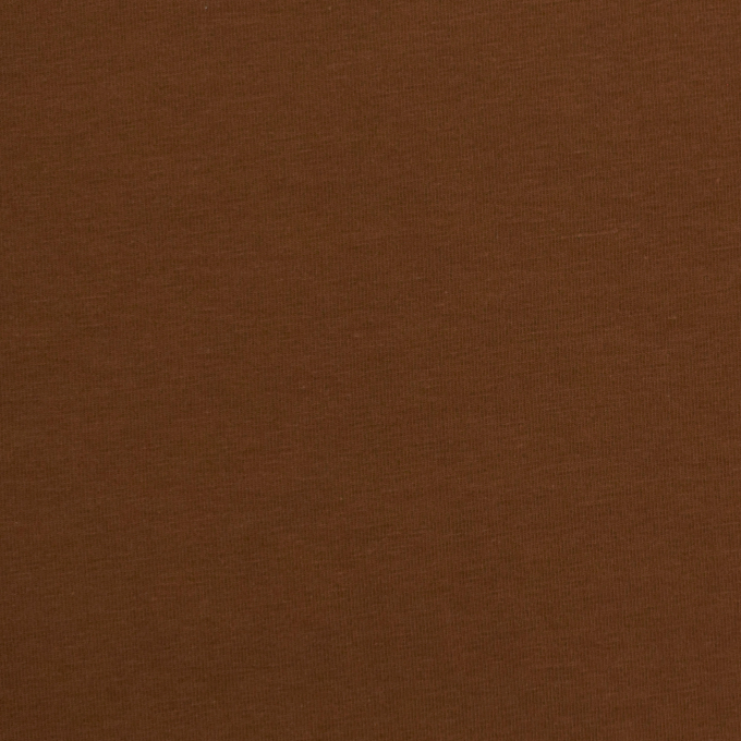 Tissu jersey de coton uni Emma, terracotta