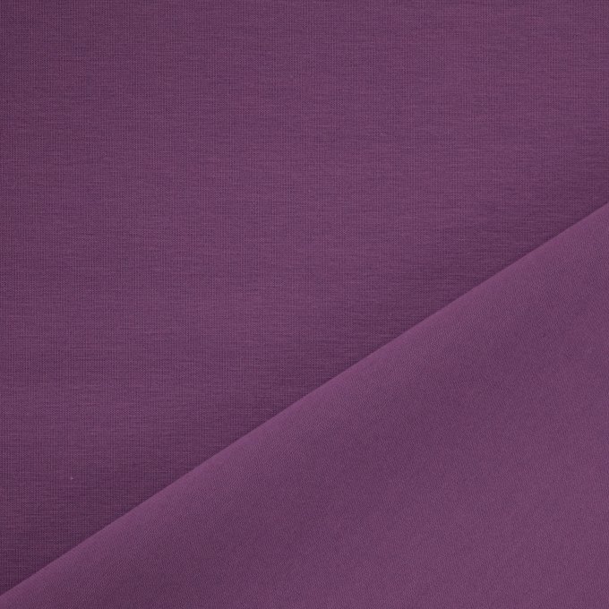 Tissu jersey de coton uni, pourpre clair