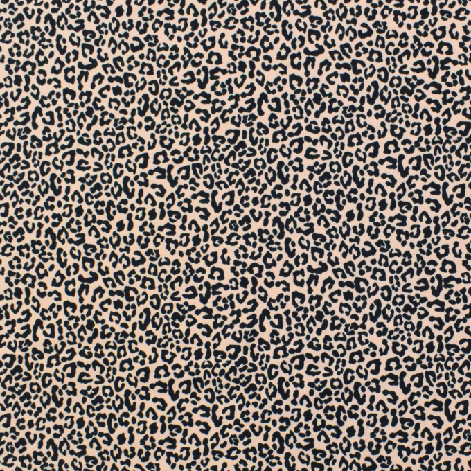 Katoenjersey Leo Love, beige