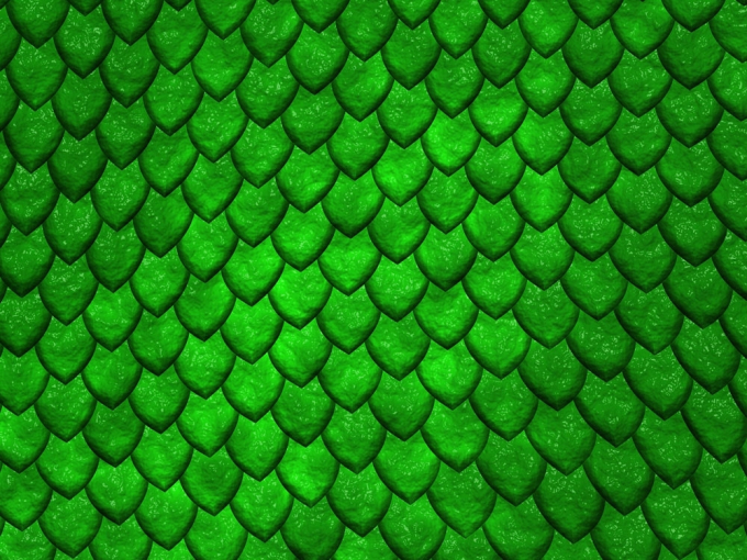Baumwolljersey Malomi Panel Drachenhaut grün 150 x 65 cm