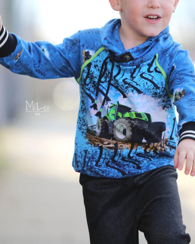 Katoenjersey Malomi paneel trekker 150 x 65 cm