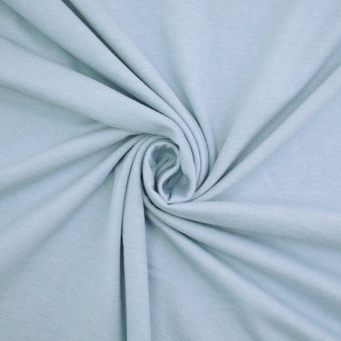 Katoenjersey Pastel, lichtblauw